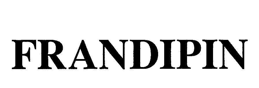 Mẫu nhãn hiệu FRANDIPIN