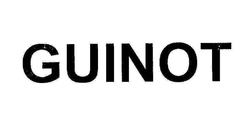 Mẫu nhãn hiệu GUINOT