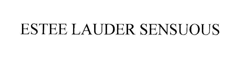 Mẫu nhãn hiệu ESTEE LAUDER SENSUOUS