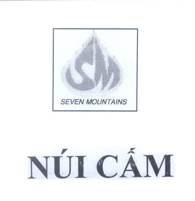Mẫu nhãn hiệu SM SEVEN MOUNTAINS Núi Cấm