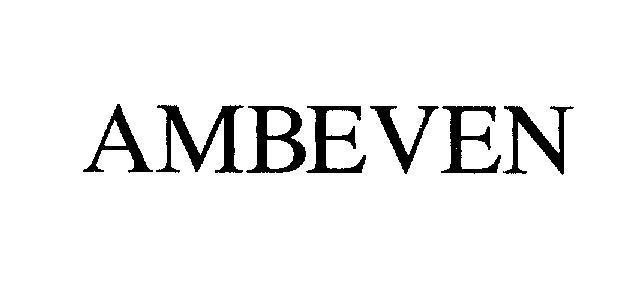 Mẫu nhãn hiệu AMBEVEN
