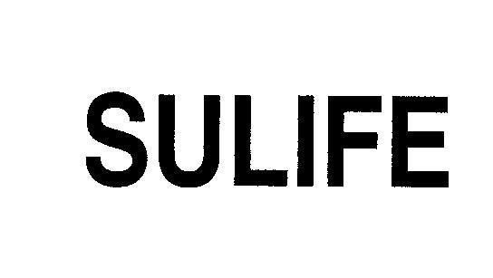Mẫu nhãn hiệu SULIFE