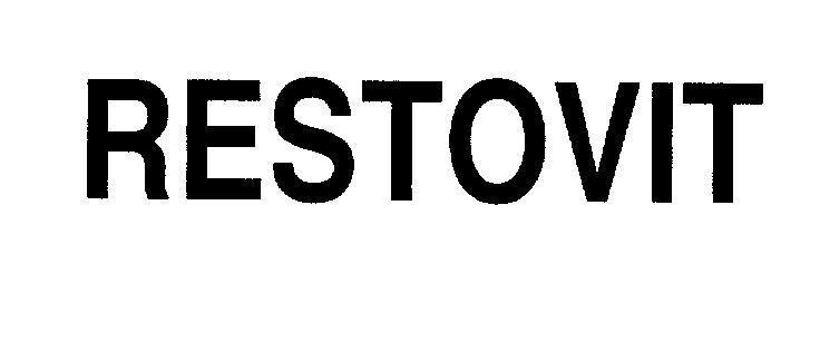 Mẫu nhãn hiệu RESTOVIT