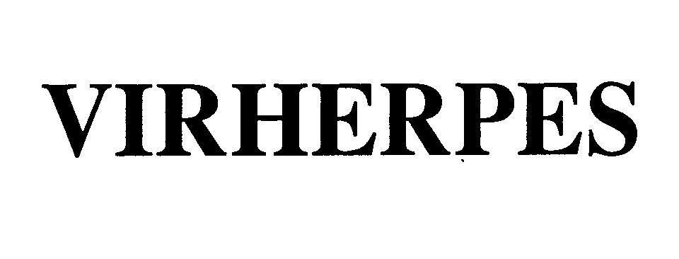 Mẫu nhãn hiệu VIRHERPES