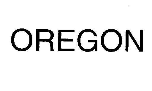 Mẫu nhãn hiệu OREGON