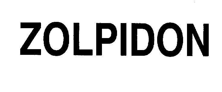 Mẫu nhãn hiệu ZOLPIDON