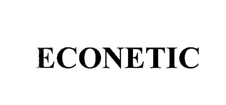 Mẫu nhãn hiệu ECONETIC