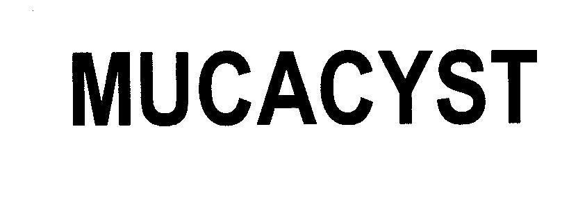 Mẫu nhãn hiệu MUCACYST