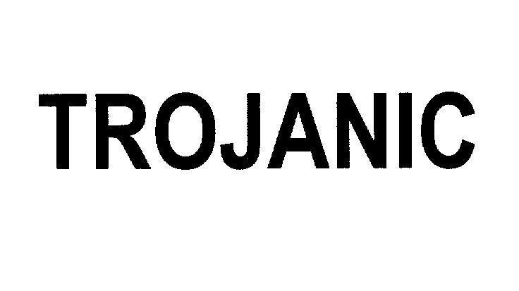 Mẫu nhãn hiệu TROJANIC