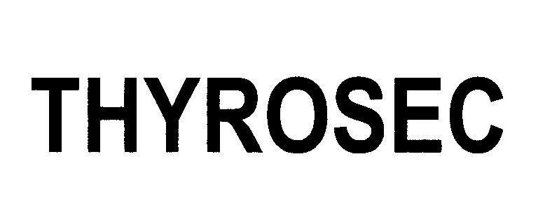 Mẫu nhãn hiệu THYROSEC