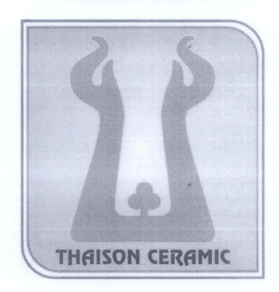 Mẫu nhãn hiệu THAISON CERAMIC