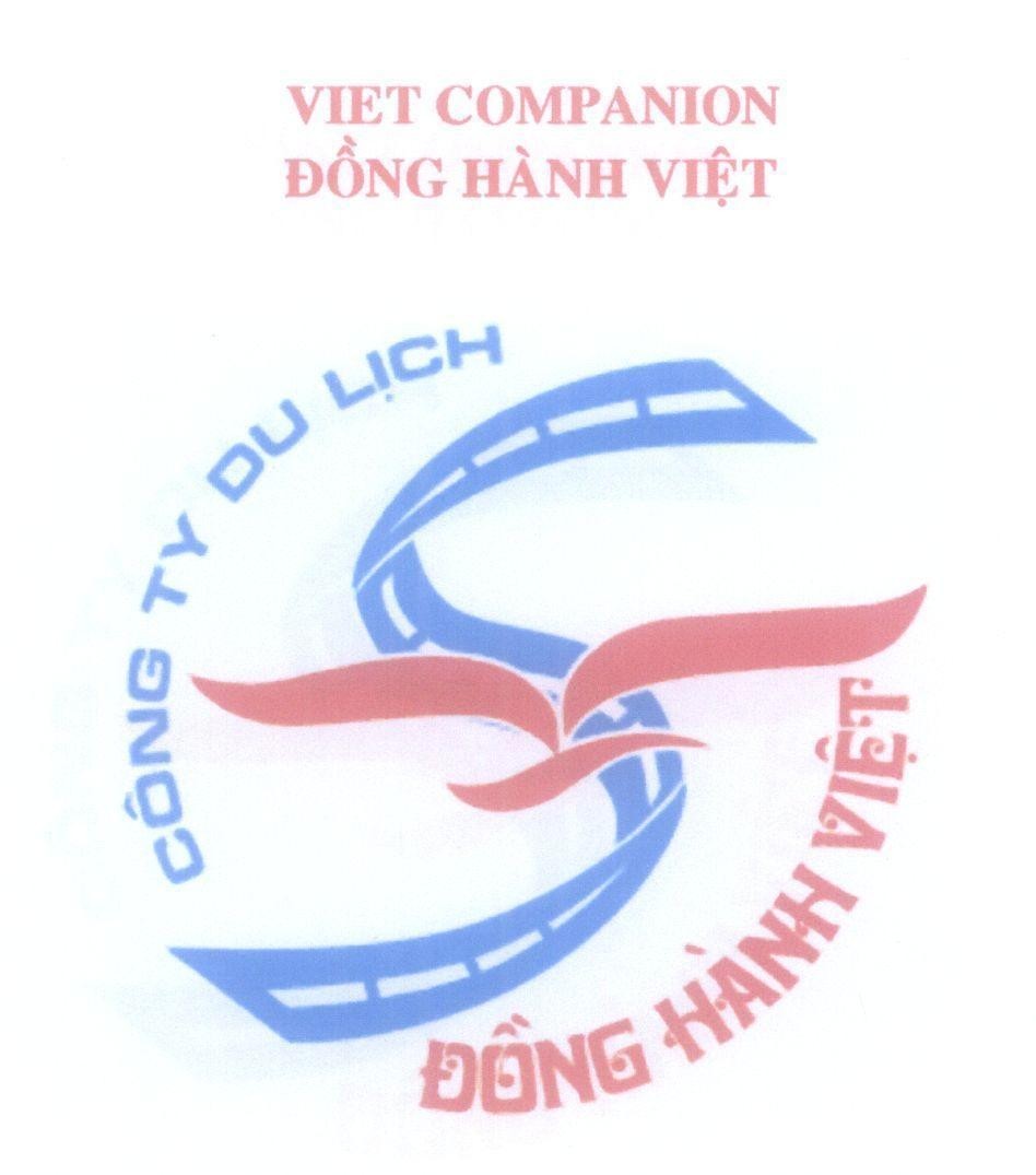 Mẫu nhãn hiệu VIET COMPANION Đồng Hành Việt S Công Ty Du Lịch Đồng Hành Việt