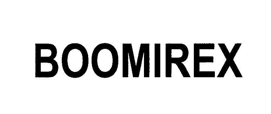 Mẫu nhãn hiệu BOOMIREX