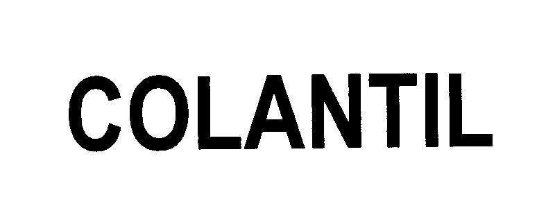 Mẫu nhãn hiệu COLANTIL