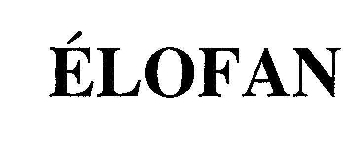 Mẫu nhãn hiệu élofan