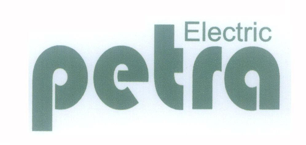 Mẫu nhãn hiệu petra Electric