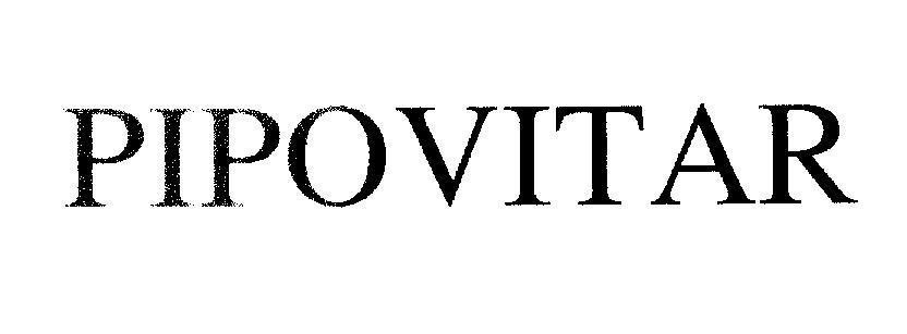 Mẫu nhãn hiệu PIPOVITAR