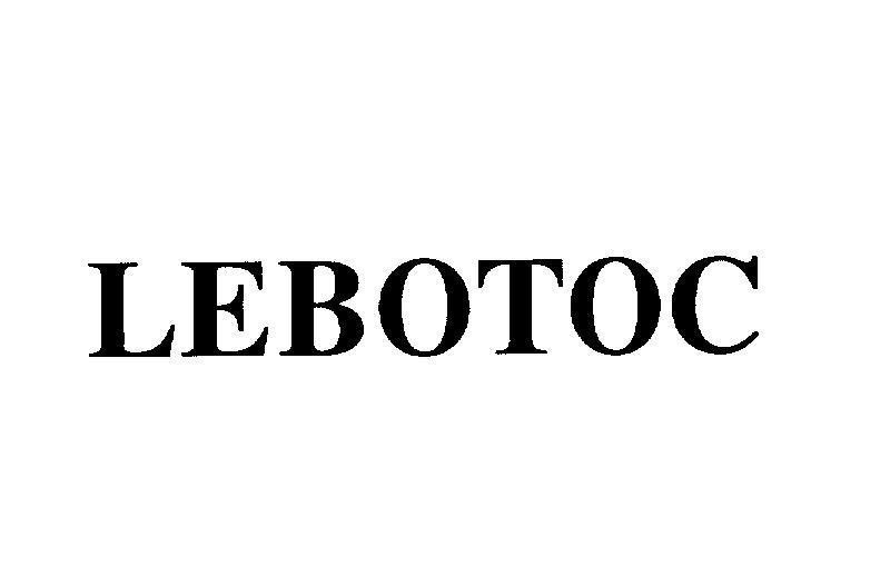 Mẫu nhãn hiệu LEBOTOC