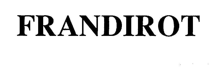 Mẫu nhãn hiệu FRANDIROT