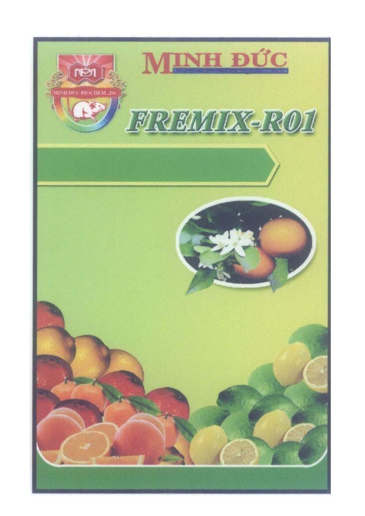Mẫu nhãn hiệu M Đ Minh Đức BIOCHEM.,JSC FREMIX-R01