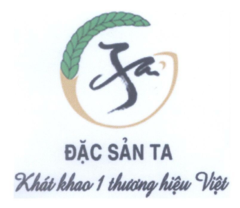 Mẫu nhãn hiệu Ta Đặc Sản Ta Khát khao 1 thương hiệu Việt