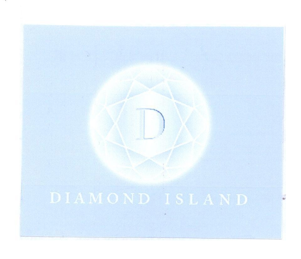 Mẫu nhãn hiệu D DIAMOND ISLAND