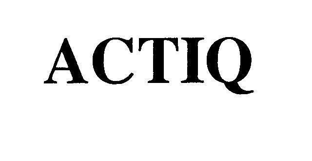 Mẫu nhãn hiệu ACTIQ