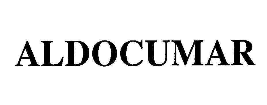 Mẫu nhãn hiệu ALDOCUMAR