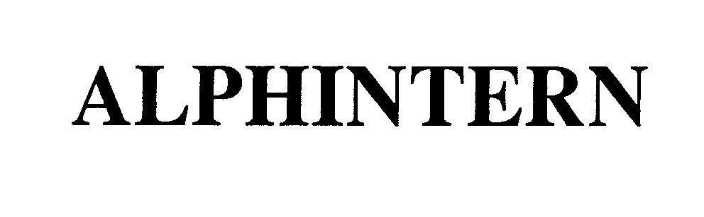Mẫu nhãn hiệu ALPHINTERN