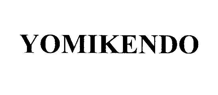 Mẫu nhãn hiệu YOMIKENDO