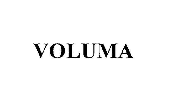 Mẫu nhãn hiệu VOLUMA