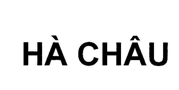 Mẫu nhãn hiệu Hà Châu