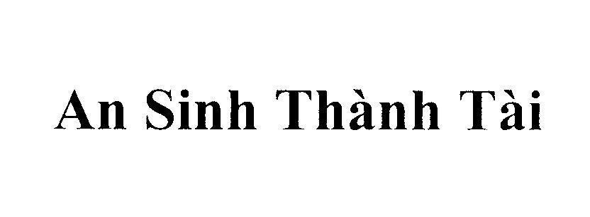 Mẫu nhãn hiệu An Sinh Thành Tài