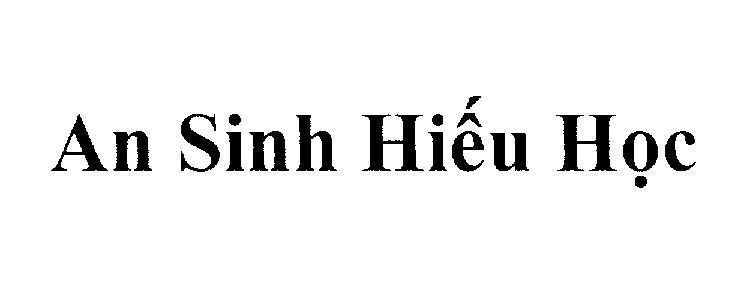 Mẫu nhãn hiệu An Sinh Hiếu Học