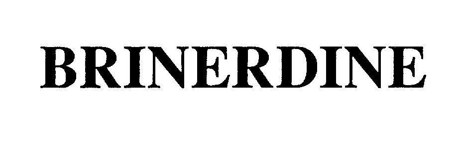 Mẫu nhãn hiệu BRINERDINE