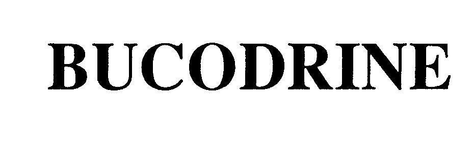 Mẫu nhãn hiệu BUCODRINE