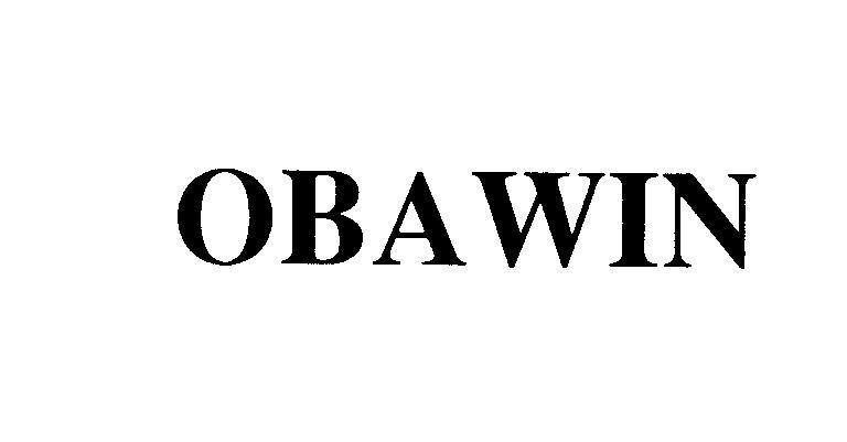Mẫu nhãn hiệu OBAWIN