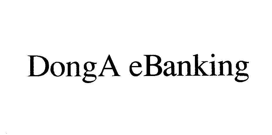 Mẫu nhãn hiệu DongA eBanking