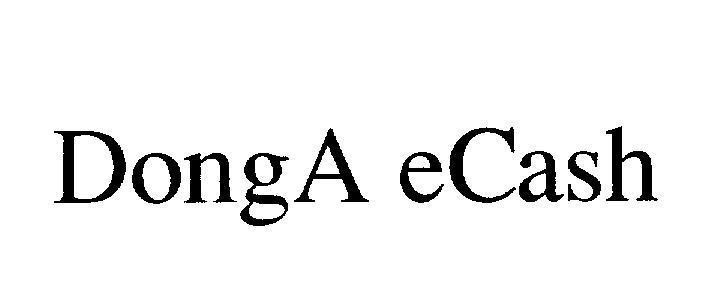 Mẫu nhãn hiệu DongA eCash