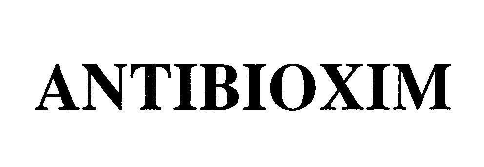 Mẫu nhãn hiệu ANTIBIOXIM