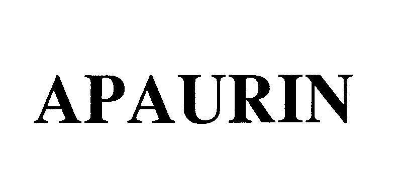 Mẫu nhãn hiệu APAURIN