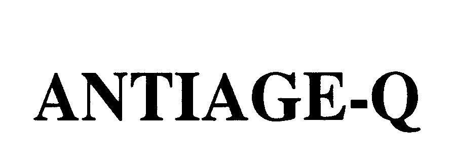 Mẫu nhãn hiệu ANTIAGE-Q