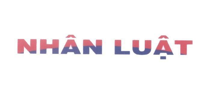 Mẫu nhãn hiệu Nhân Luật