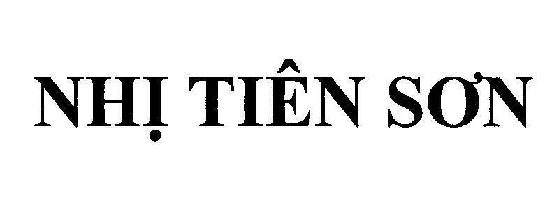 Mẫu nhãn hiệu Nhị Tiên Sơn