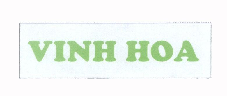 Mẫu nhãn hiệu VINH HOA