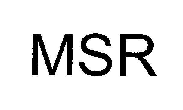 Mẫu nhãn hiệu MSR
