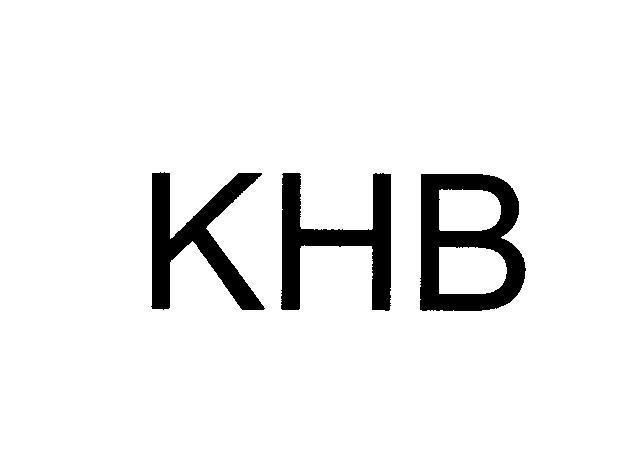 Mẫu nhãn hiệu KHB