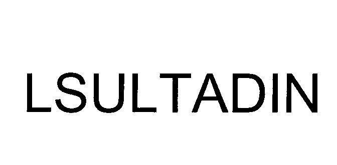 Mẫu nhãn hiệu LSULTADIN