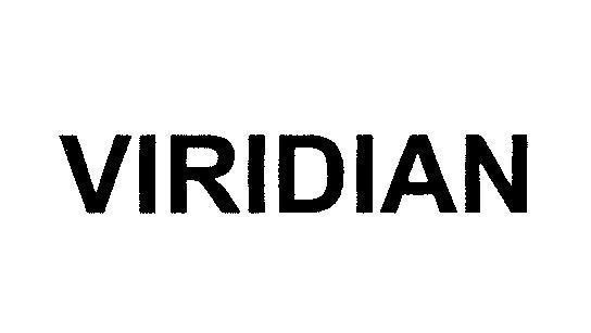 Mẫu nhãn hiệu VIRIDIAN