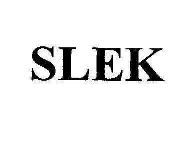 Mẫu nhãn hiệu SLEK
